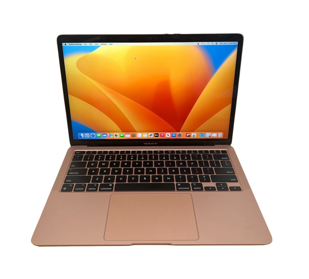 USED 2020 APPLE MACBOOK AIR 13″ M1 CHIP 8GB RAM 250GB SSD MGN73LL 